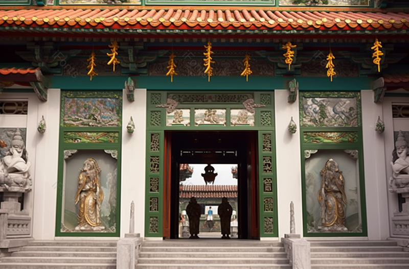 广东省汕头市佛教特色中式建筑特写,高清,摄影图,摄影图片,图片大全,摄影图免费下载